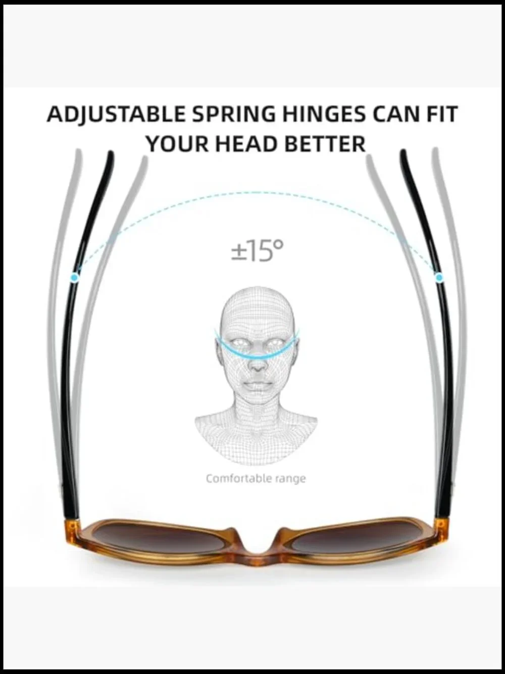 Polarized Sunglasses with Glass Lenses UV Protection Driving